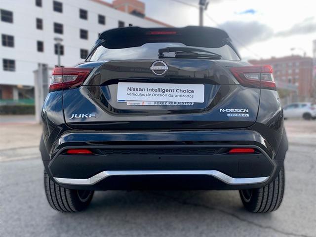 Nissan Juke 1.6 HYBRID HEV 105KW N-DESIGN SILVER AUT 143 5P