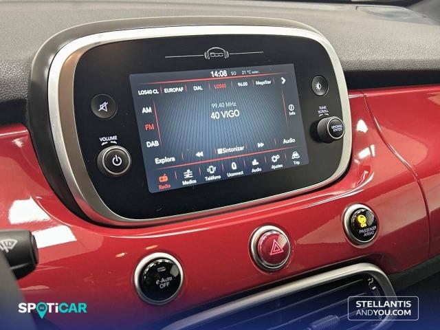 Fiat 500x 1.5 Hybrid 97kW (130cv) DCT Red