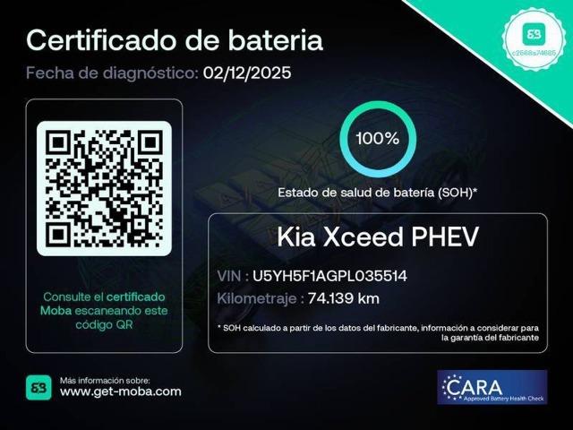 Kia Xceed 1.6 GDi PHEV 104kW (141CV) eTech