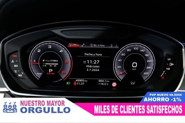 Audi A8 50 TDI Quattro Triptronic 286cv Auto 4P  NAVY, CUERO, FAROS LED