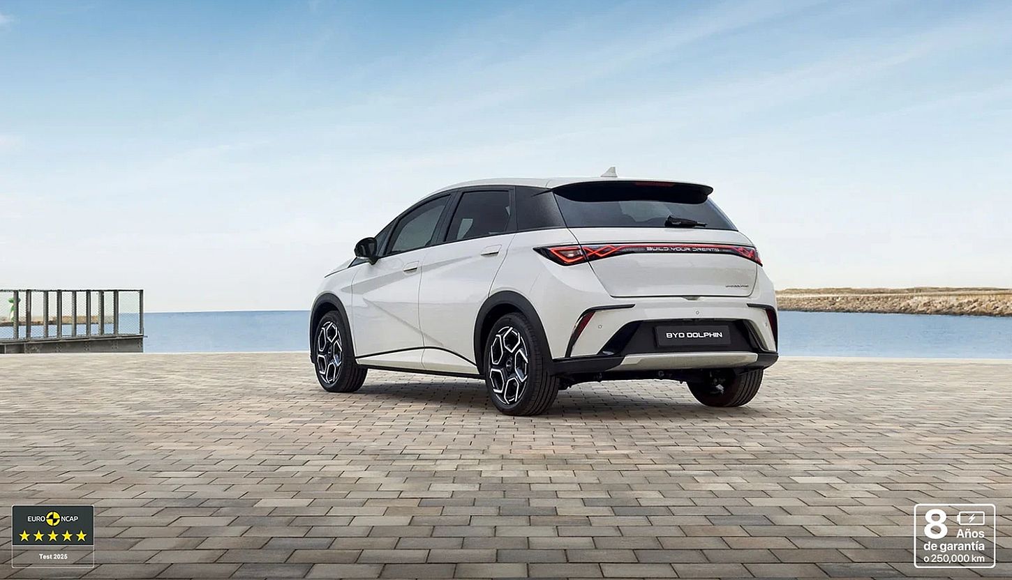 BYD Dolphin Eléctrico: Diseño moderno, gran autonomía y tecnología al mejor precio