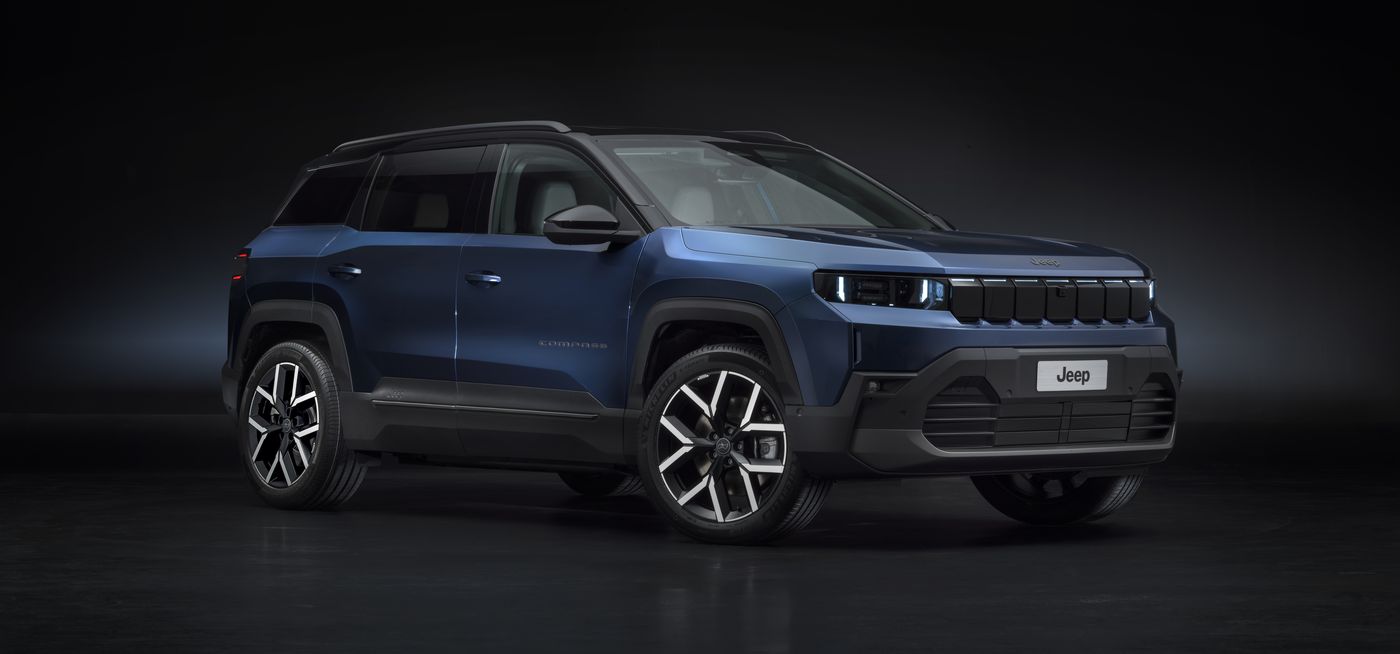 Así es el nuevo Compass de Jeep, mejor diseño, más versatilidad y versiones híbrida, híbrida enchufable y eléctrica 100%