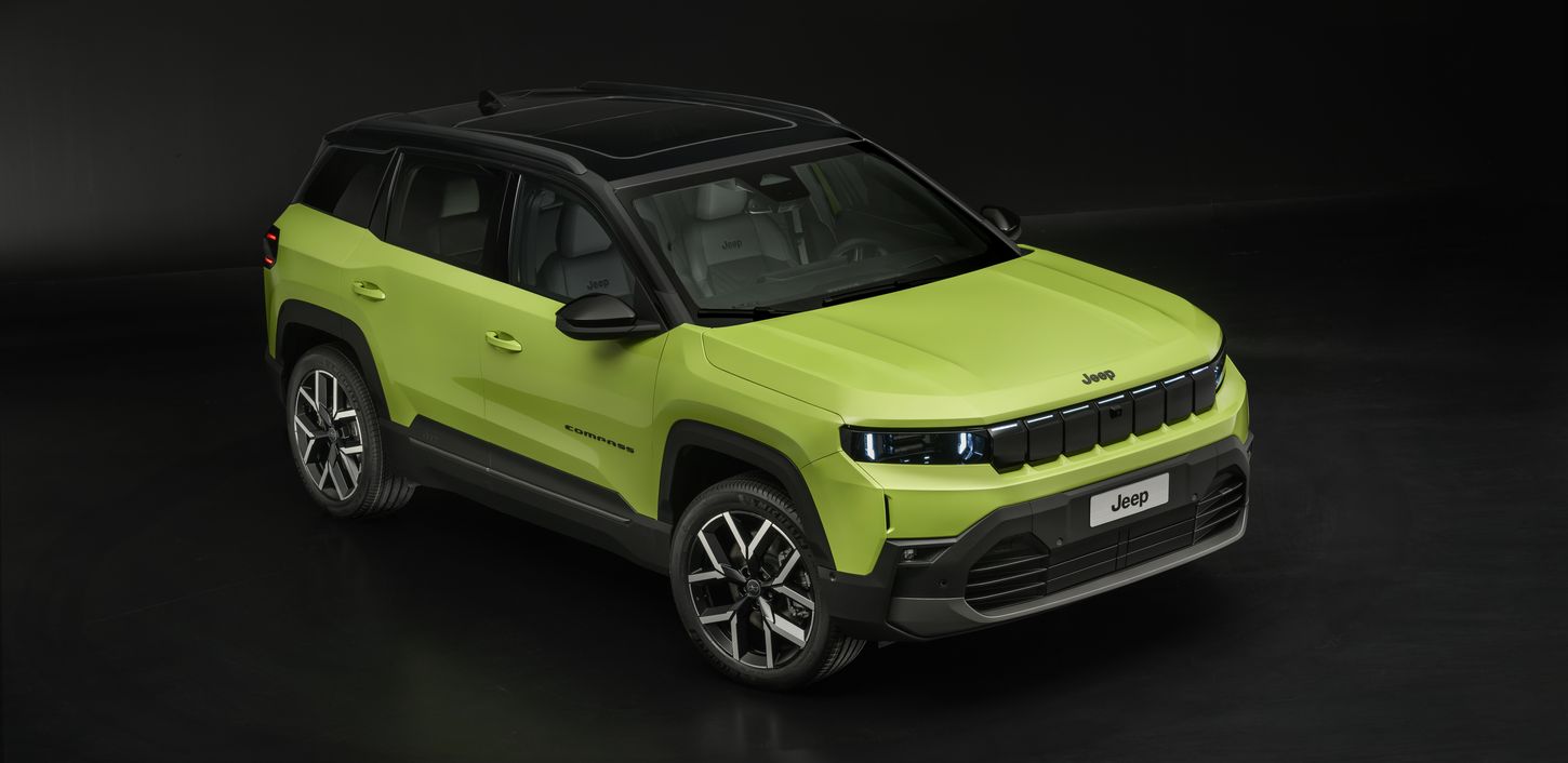 Así es el nuevo Compass de Jeep, mejor diseño, más versatilidad y versiones híbrida, híbrida enchufable y eléctrica 100%