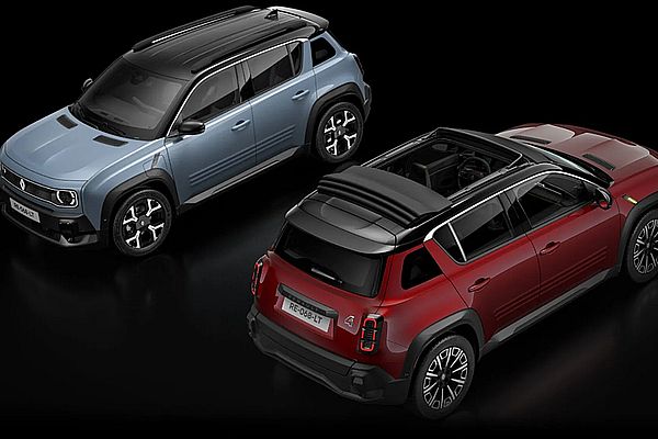 Renault 4 E-Tech Eléctrico “Plein Sud®”: el icono francés se reinventa con un techo de lona eléctrico para disfrutar del aire libre