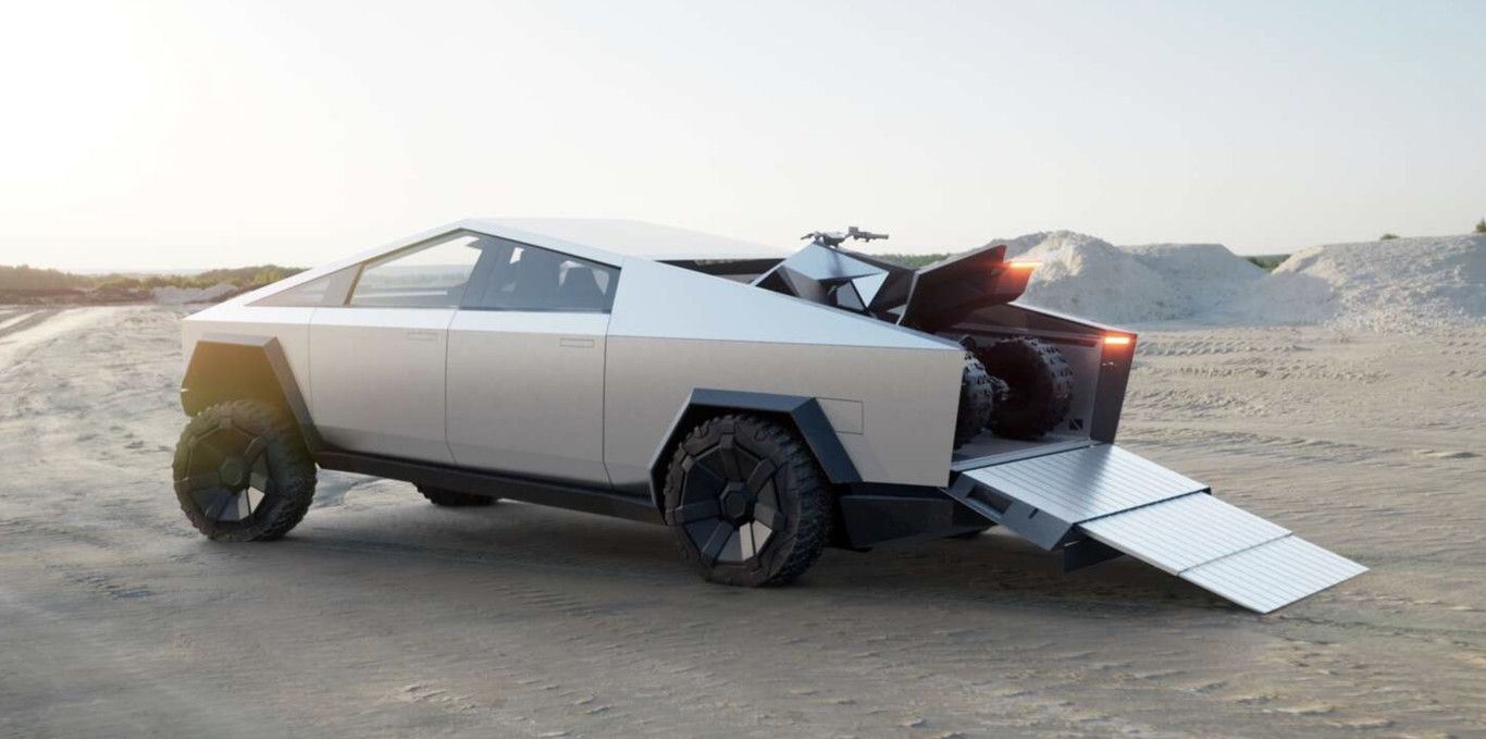 Tesla Cybertruck Eléctrico: diseño futurista, potencia brutal y autonomía sorprendente